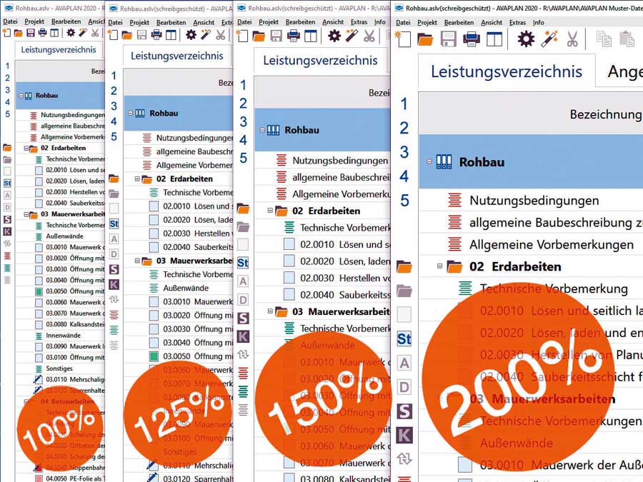 AVAPLAN Software GmbH Datensicherheit, verbesserte Ergonomie und GAEB