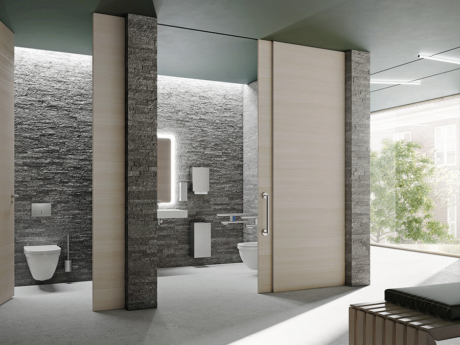 Sanitäranlagen in öffentlichen Gebäuden IKZ select