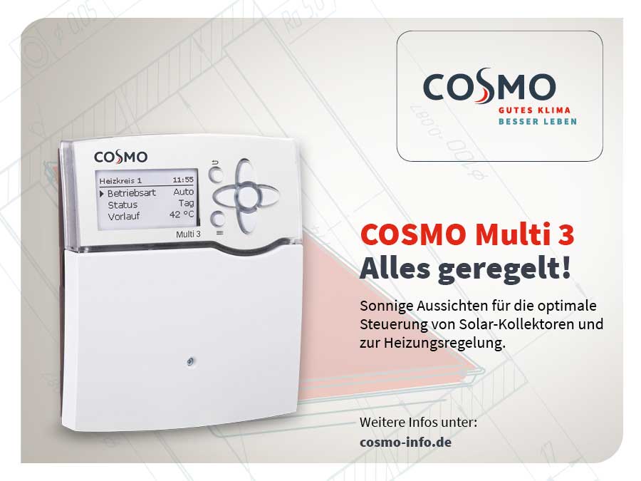 Neuer Systemregler COSMO Multi 3 | IKZ select