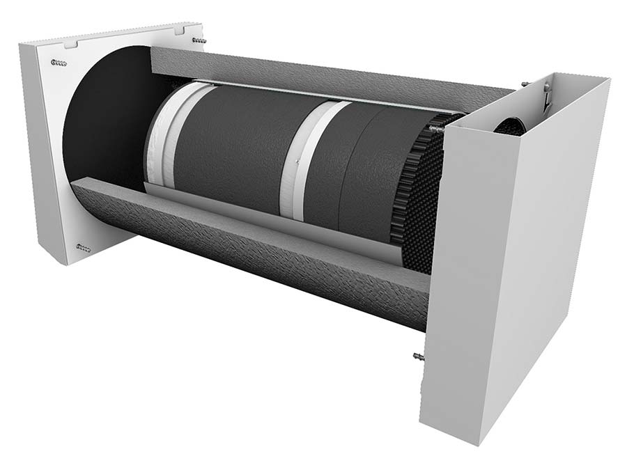 Glen Dimplex Wohnraumlüftungsgerät mit PushPull Technologie IKZ select