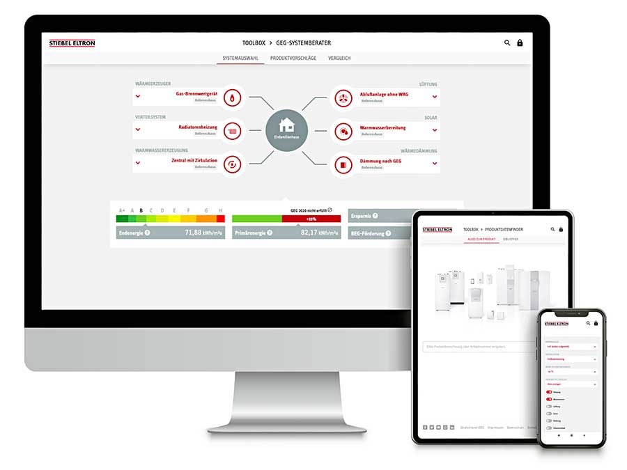 Stiebel Eltron Toolbox verringert Arbeitsaufwand bei der Planung