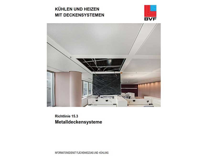 „Metalldeckensysteme“ zum Heizen und Kühlen