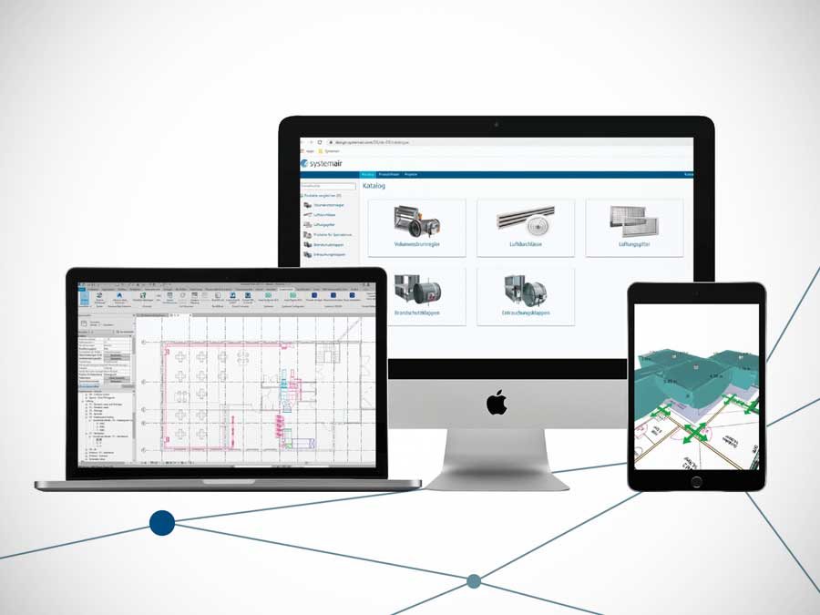 Systemair GmbH: Systemair vereinfacht BIM-Planung mit kostenfreien Revit-Plugins