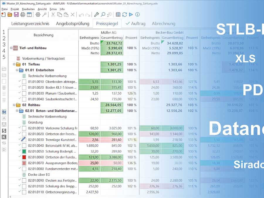 AVAPLAN Software GmbH: Update der Software