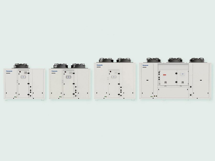 Panasonic: Individuell konfigurierbare Kaltwassersätze mit R32