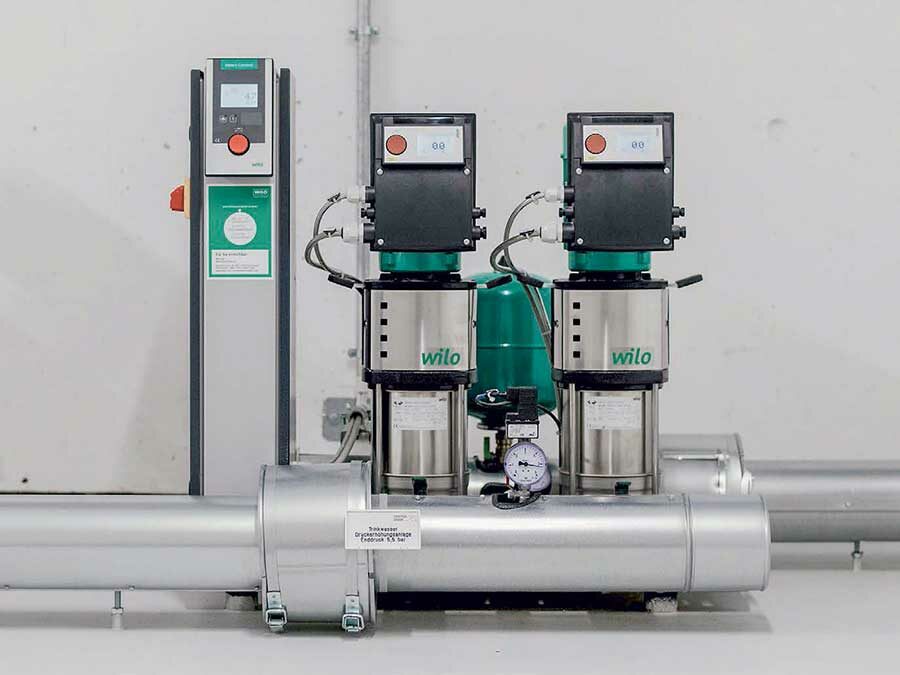 Druckerhöhungsanlagen in Trinkwasserinstallationen