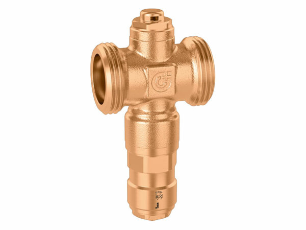 Caleffi: Bis zu 90°C Vorlauftemperatur einsetzbar