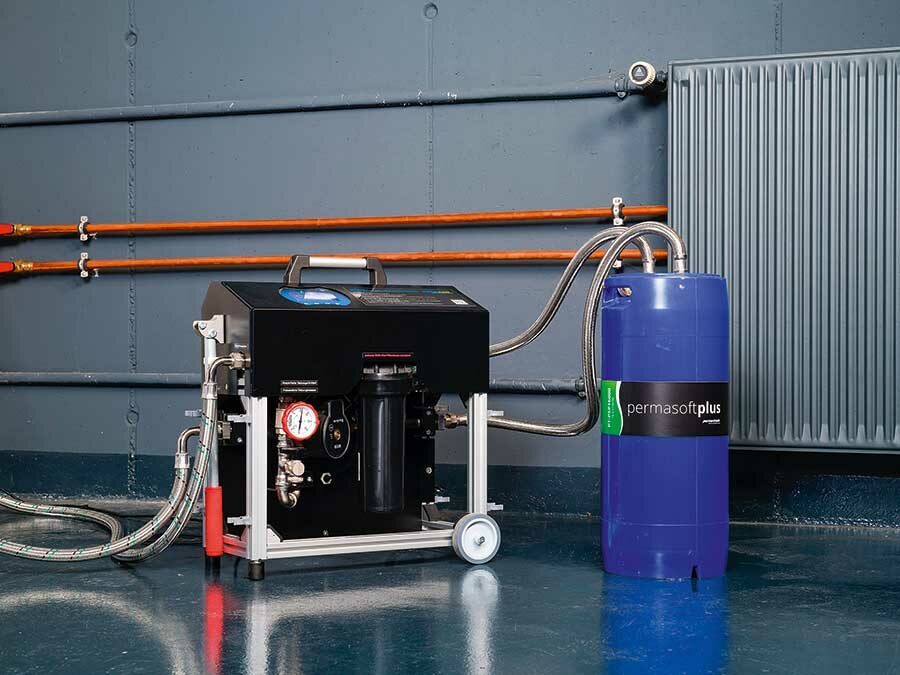 Von der Theorie in den Heizungskeller: „permasoftplus“ im Einsatz