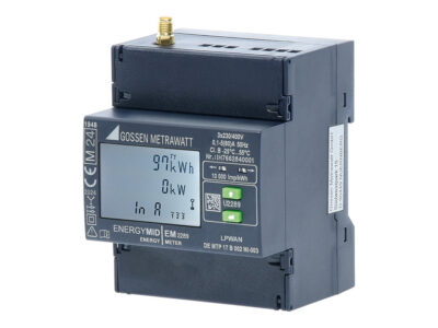 Gossen: MID-zertifizierter Energiezähler mit Funkschnittstelle