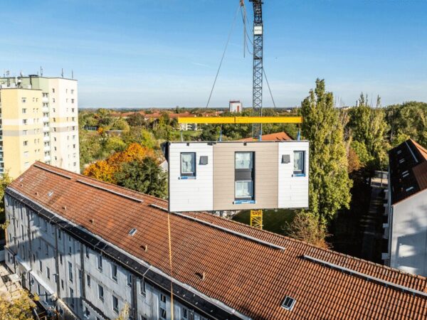 Serielle Sanierung mit Lüftung