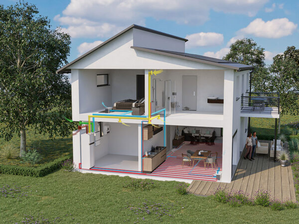 Abluft-Wärmepumpen – effiziente Technik für Neubau und Sanierung