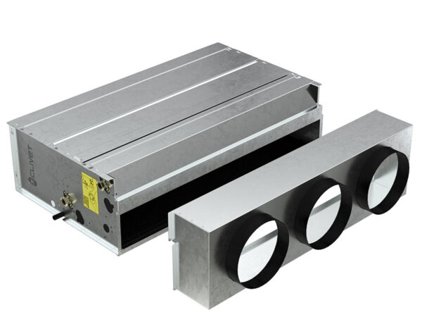 Clivet: Gebläsekonvektoren verschwinden in der Decke