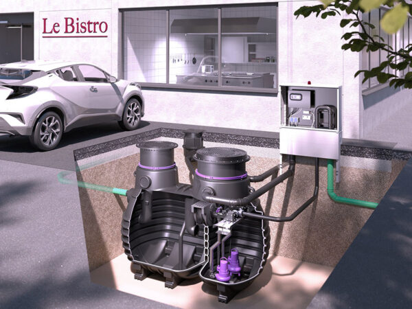 Kessel: Kompaktes Abscheidersystem