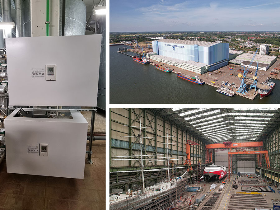 malotech: Frischwassertechnik ersetzt Großspeicher in ehemaliger Werft