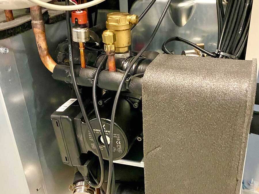 Frostschutz bei Luft-Wasser-Wärmepumpen