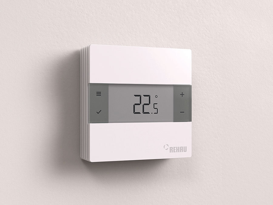 REHAU: Neuer NEA-Raumregler mit erweiterten Funktionen