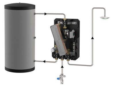 PAW: Kompakte Trinkwasserer­wärmung für das Einfamilienhaus