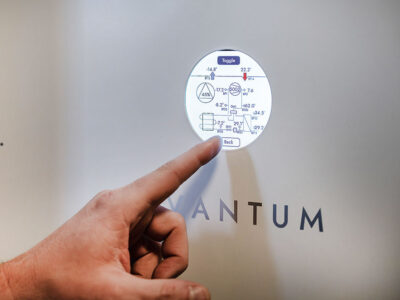 Qvantum: Abluftwärmepumpe mit Over-the-Air-Funktion