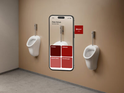 SCHELLTRONIC E² – der innovative Aufputz-Urinal-Druckspüler für moderne Sanitäranlagen