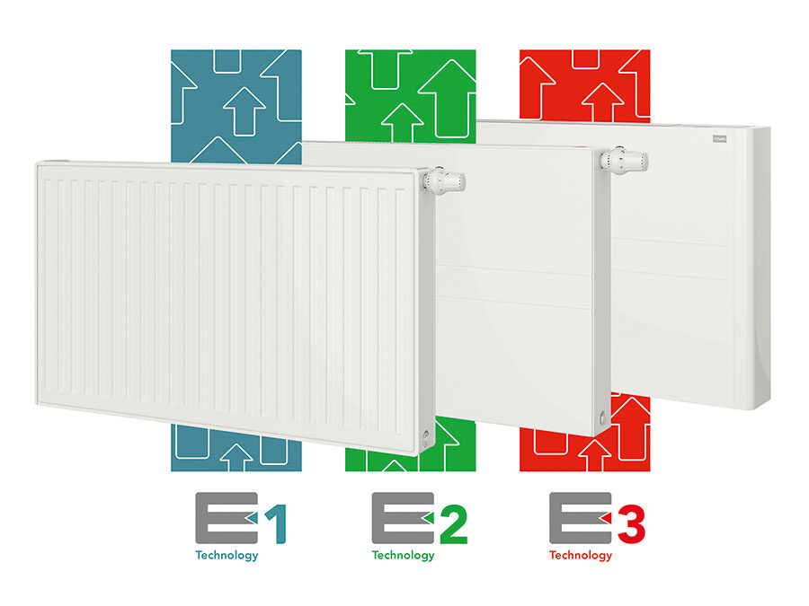 COSMO: Tieftemperatur-Heizkörper für Wärme­pumpen­systeme