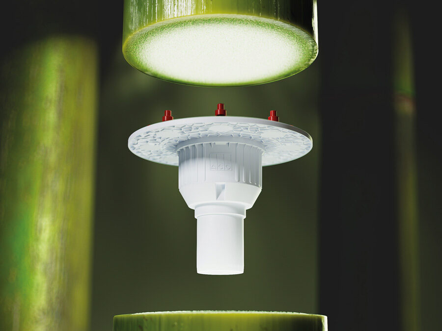 Von der Natur inspiriert: Der neue Bodenablauf ACO Passavant Pure aus Biopolymer