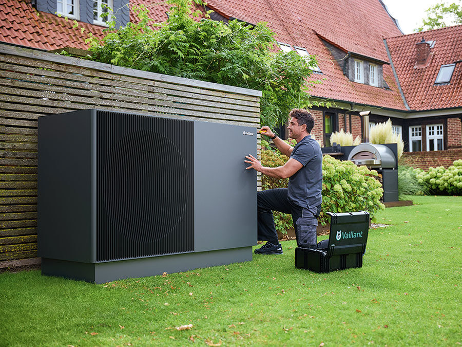 Vaillant: Wärmepumpenprogramm mit R290 und digitalen Services