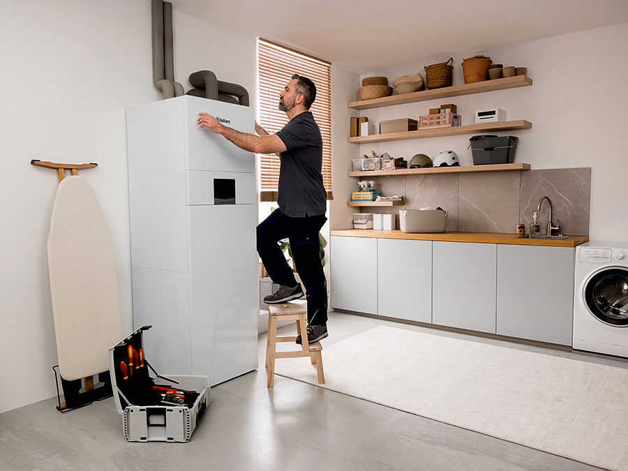 Vaillant: Wärmepumpenprogramm mit R290 und digitalen Services