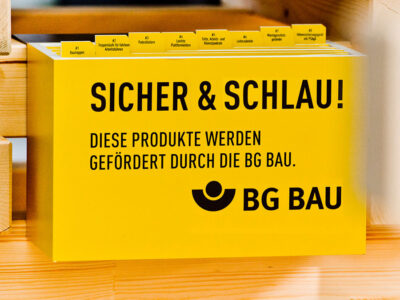 BG BAU entwickelt Arbeitsschutzprämien weiter