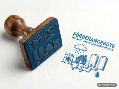 Förderungen für Grau- und Regenwasseranlagen