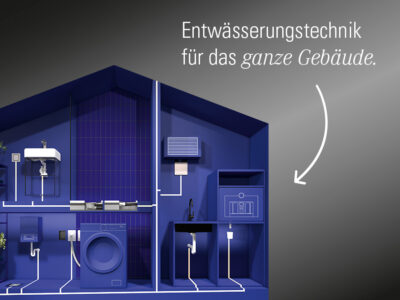 Kleine Bauteile, große Wirkung: Entwässerung fürs ganze Gebäude