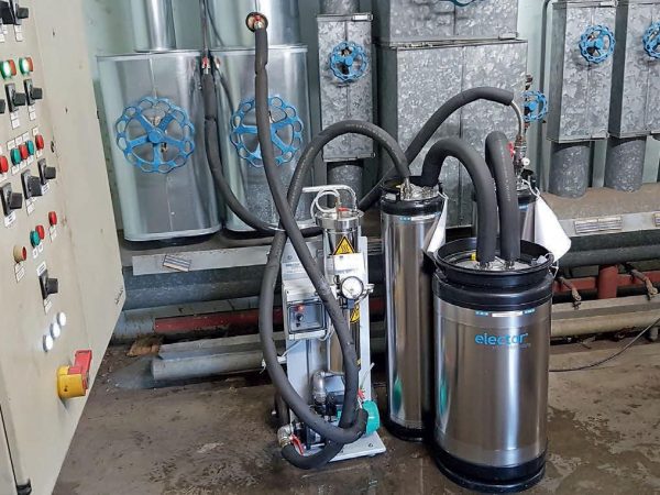 Transportable Helfer im stationären Einsatz