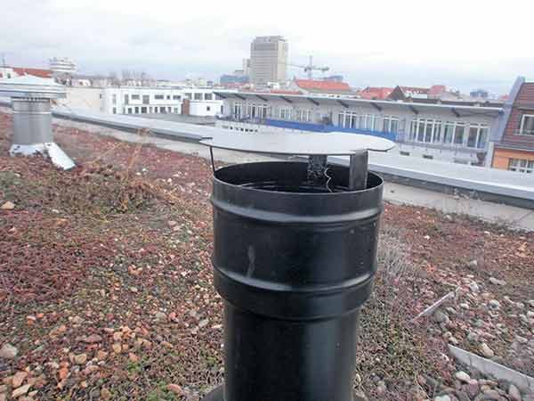 Eingeschränkte Lösung für Gerüche bei Abwasser-Lüftungsleitungen