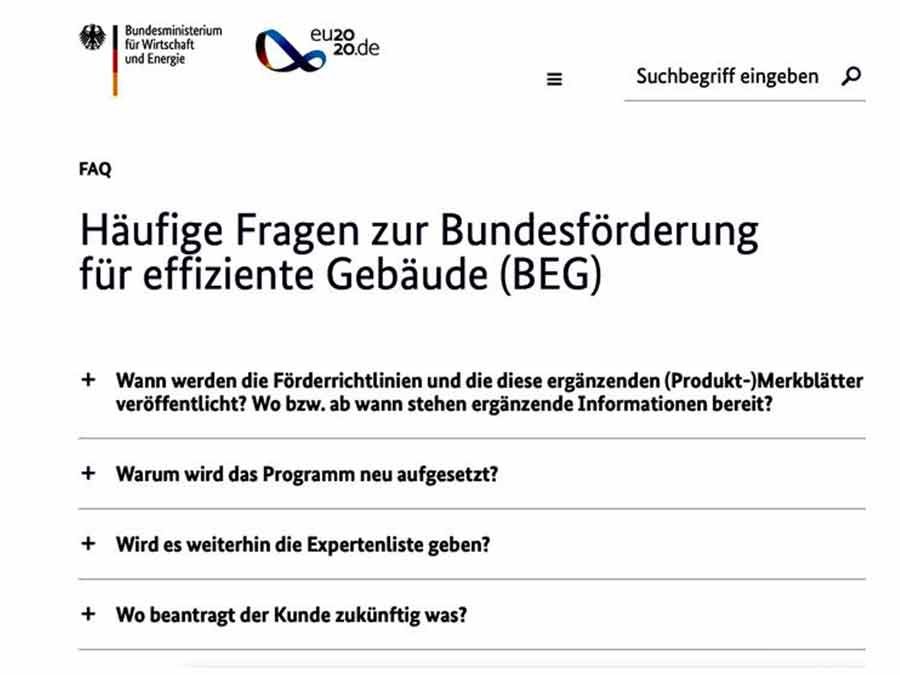 Bundesförderung für effiziente Gebäude löst Marktanreizprogramm ab